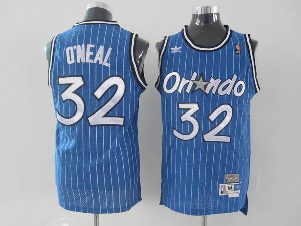  NBA Mitchel Ness Orlando Magic 32 Shaquille O'Neal Swingman Blue Jersey